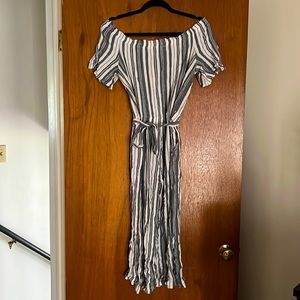 Melissa Nepton striped jumpsuit